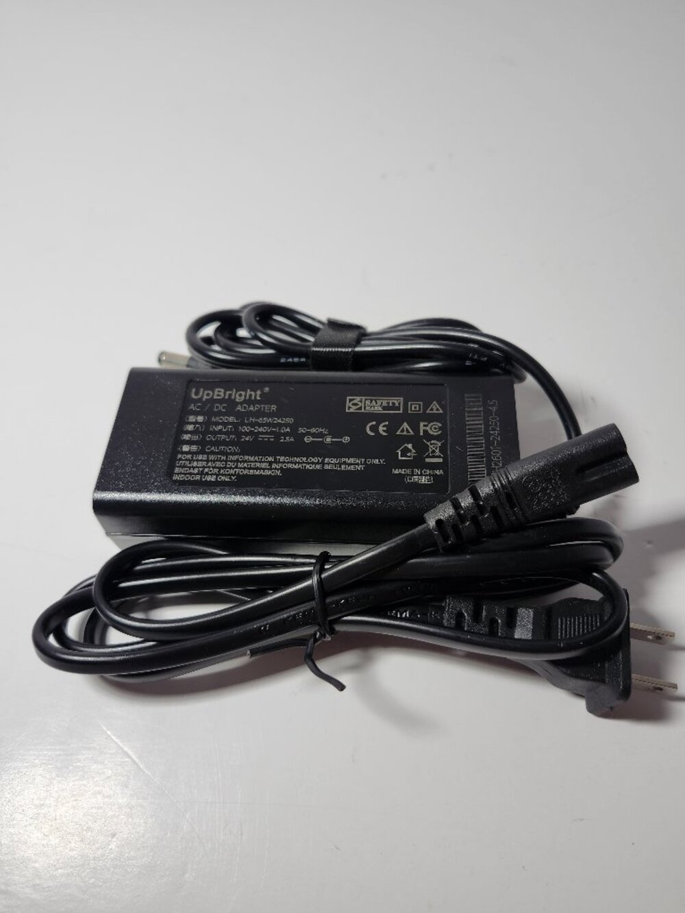 Besheng POS-9200-L Printer 24V 2.5A UpBright Power Adapter